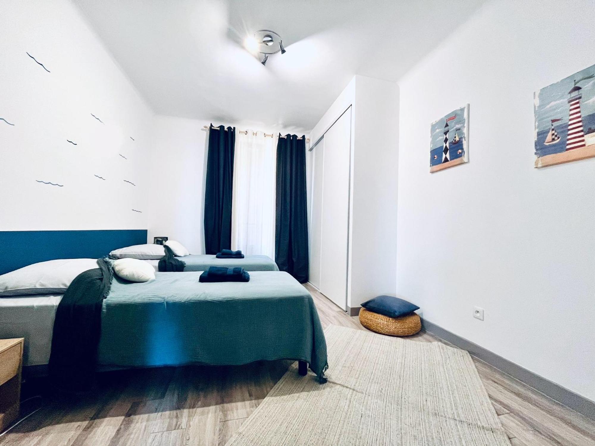 Front De Mer Beau T3 Climatise Balcon Parking Ajaccio Ajaccio  Esterno foto